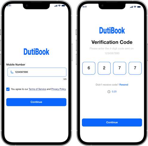 Create Login Account