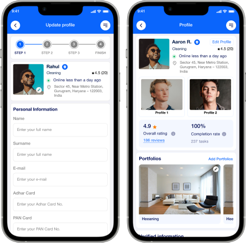 Create Login Account
